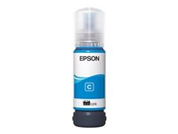 Epson EcoTank 107 - cyan - original - påfyllnadsbläck C13T09B240