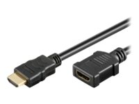MicroConnect High Speed HDMI with Ethernet - HDMI-förlängningskabel med Ethernet - 3 m HDM19193FV1.4