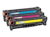 AgfaPhoto - 3-pack - gul, cyan, magenta - kompatibel - tonerkassett (alternativ för: HP 312A, HP CF381A, HP CF382A, HP CF383A, HP CF440AM) - för HP Color LaserJet Pro MFP M476dn, MFP M476dw, MFP M476nw APTHPCF440AME