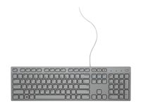 Dell KB216 - tangentbord - QWERTY - USA, internationellt - grå Inmatningsenhet 580-ADHR