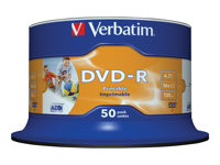Verbatim - DVD-R x 50 - 4.7 GB - lagringsmedier 43533