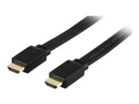 DELTACO HDMI-kabel med Ethernet - 10 m HDMI-1070F