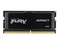 Kingston FURY Impact - DDR5 - modul - 16 GB - SO DIMM 262-pin - 4800 MHz / PC5-38400 - ej buffrad KF548S38IB-16