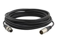 Kramer C-XLQM/XLQF Series Quad Style Cable - förlängningskabel till mikrofon - 0.3 m 95-1211001