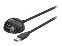 MicroConnect Desktop foot - USB-förlängningskabel - 1.5 m USB3.0AAFD1.5