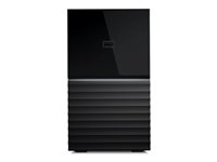 WD My Book Duo WDBFBE0440JBK - hårddisk - 44 TB - USB 3.2 Gen 1 WDBFBE0440JBK-EESN