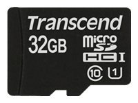 Transcend - flash-minneskort - 32 GB - microSDHC TS32GUSDU1