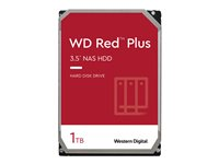WD Red Plus WD10EFRX - hårddisk - 1 TB - SATA 6Gb/s WD10EFRX