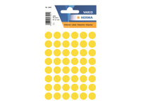 HERMA - etiketter - 240 etikett (er) - 12 mm rund 1861