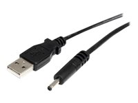 StarTech.com 3 ft. (0.9 m) USB to Type H Barrel 5V DC Power Cable - USB to 3.4mm Power Cable - 5V DC Type H - Black - Bluetooth Charger (USB2TYPEH) - USB-/strömkabel - USB (endast ström) till likströmsuttag 3,4 mm - 91 cm USB2TYPEH