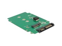 DeLOCK Converter SATA 22 pin > M.2 NGFF - kontrollerkort - SATA 6Gb/s - SATA 62521
