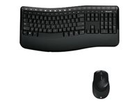 Microsoft Wireless Comfort Desktop 5050 - sats med tangentbord och mus - engelska Inmatningsenhet PP4-00019