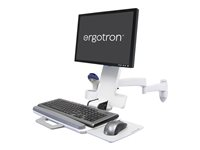 Ergotron 200 Series - monteringssats - för LCD-skärm/tangentbord/mus/streckkodsläsare - vit 45-230-216