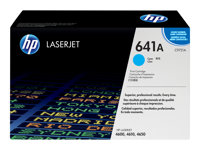 HP 641A - Cyan - original - LaserJet - tonerkassett (C9721A) - för Color LaserJet 4600, 4610, 4650 C9721-67901