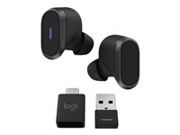 Logitech Zone True Wireless - True wireless-hörlurar med mikrofon 985-001082