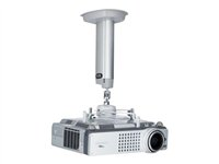 SMS Projector CL F700 w/SMS Unislide monteringssats - lutning och vridning - för projektor - silver, aluminium AE014028