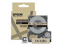 Epson LabelWorks LK-5JBJ - bandpatron - 1 kassett(er) - Rulle (1,8 cm x 8 m) C53S672091