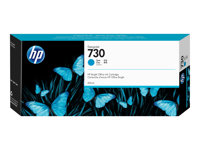 HP 730 - hög kapacitet - cyan - original - DesignJet - bläckpatron P2V68A