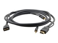 Kramer C-MHMA/MHMA Series C-MHMA/MHMA-25 - HDMI-kabel med Ethernet - HDMI/ljud - 7.6 m 97-0141025