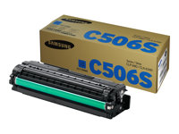 Samsung CLT-C506S - Cyan - original - tonerkassett (SU047A) - för Samsung CLP-680DW, CLP-680ND, CLX-6260FD, CLX-6260FR, CLX-6260FW, CLX-6260ND SU047A
