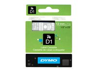 DYMO D1 - etiketttejp - 1 kassett(er) - Rulle (1,2 cm x 7 m) S0720600