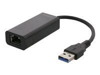 DELTACO USB3-GIGA5 - nätverksadapter - USB 3.0 - Gigabit Ethernet USB3-GIGA5