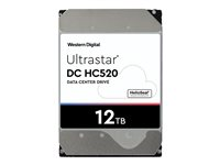 WD Ultrastar DC HC520 HUH721212ALE604 - hårddisk - 12 TB - SATA 6Gb/s 0F30146