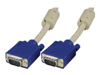 Deltaco VGA-kabel - 2 m RGB-8