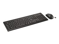 Fujitsu Wireless LX410 - sats med tangentbord och mus - amerikansk Inmatningsenhet S26381-K410-L402