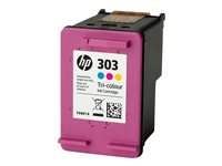 HP 303 - färg (cyan, magenta, gul) - original - bläckpatron T6N01AE#301