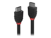 Lindy Black Line HDMI-kabel med Ethernet - 5 m 36474