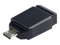 Verbatim Store 'n' Go Nano USB Drive - USB flash-enhet - 16 GB 49821