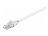 MicroConnect nätverkskabel - 25 cm - vit B-UTP50025W