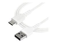 StarTech.com 1 m USB 2.0 till USB-C-kabel -&nbsp;vit - USB typ C-kabel - USB till 24 pin USB-C - 1 m RUSB2AC1MW