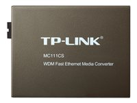 TP-LINK MC111CS - fibermediekonverterare - 10Mb LAN, 100Mb LAN MC111CS