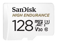 SanDisk High Endurance - flash-minneskort - 128 GB - mikroSDXC UHS-I SDSQQNR-128G-GN6IA