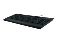 Logitech K280e - tangentbord - tysk - svart Inmatningsenhet 920-008669