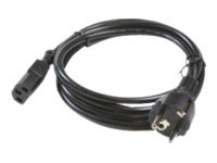 MicroConnect PowerCord - strömkabel - IEC 60320 C13 till CEE 7/7 - 50 cm PE020405