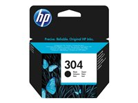 HP 304 - svart - original - bläckpatron N9K06AE