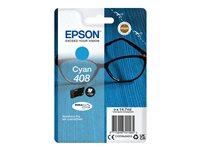 Epson 408 - hög kapacitet - cyan - original - bläckpatron C13T09J24010