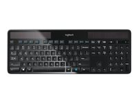 Logitech Wireless Solar K750 - tangentbord - engelska Inmatningsenhet 920-002929