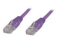 MicroConnect nätverkskabel - 50 cm - lila B-UTP6005P