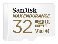 SanDisk Max Endurance - flash-minneskort - 32 GB - microSDHC UHS-I SDSQQVR-032G-GN6IA
