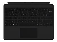 Microsoft Surface Pro Keyboard - tangentbord - med pekdyna - Nordisk - svart QJX-00009
