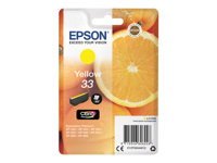 Epson 33 - gul - original - bläckpatron C13T33444012
