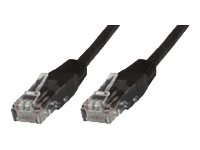 MicroConnect nätverkskabel - 20 cm - svart UTP6002S
