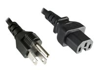 MicroConnect - strömkabel - typ B till IEC 60320 C15 - 1.8 m PE110618