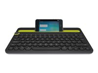 Logitech Multi-Device K480 - tangentbord - tysk - svart Inmatningsenhet 920-006350