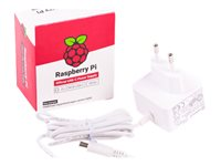 Raspberry Pi - strömadapter - 15.3 Watt RPI4 PSU EU WHITE