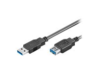 MicroConnect USB 3.0 - USB-förlängningskabel - USB typ A till USB typ A - 1 m USB3.0AAF1B